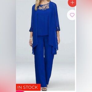 Beautiful georgette 3 piece pant suit